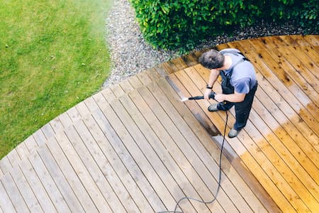 Deck Cleaning